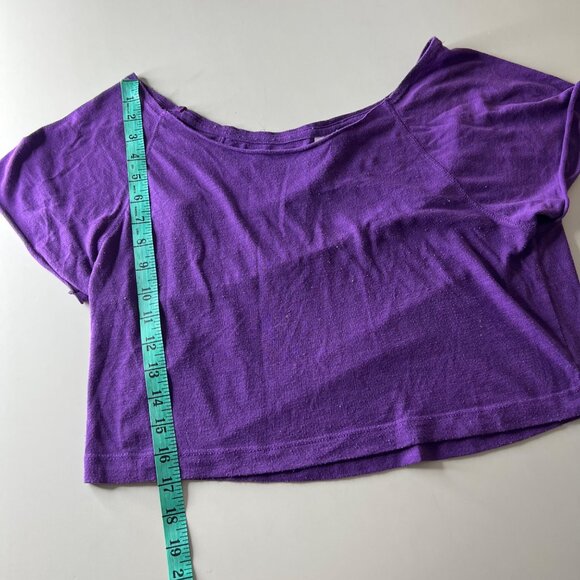 Purple Women's Top Size XS - Picture 6 of 9
